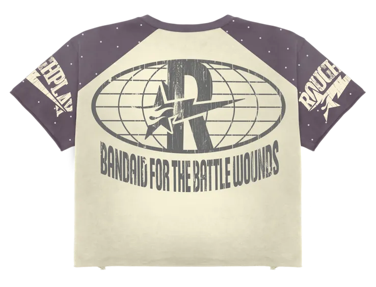 Tour Of The World T-Shirt - Purple / White