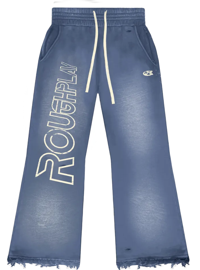 Skull Sweatpants - Blue