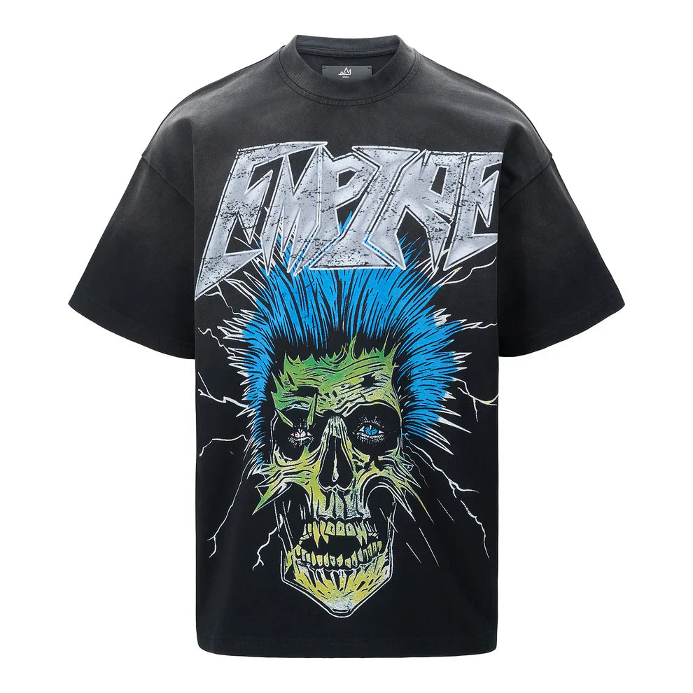 Empire Skull T - Shirt - Black