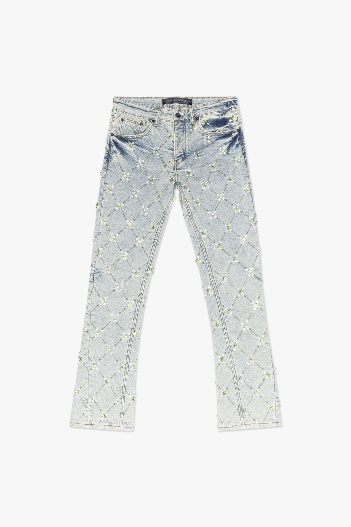 Pop Stacked Jean - Light Vintage Wash