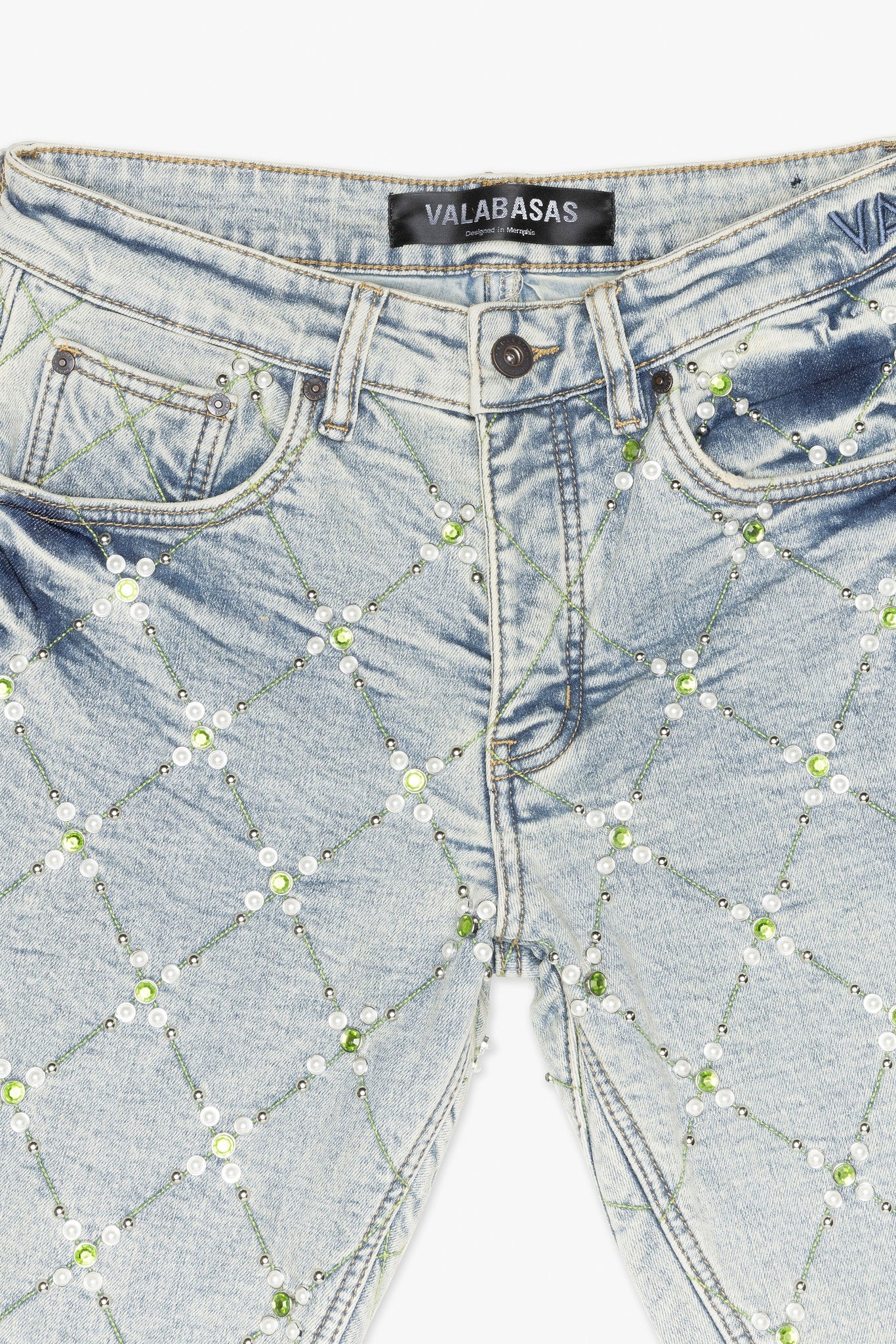 Pop Stacked Jean - Light Vintage Wash