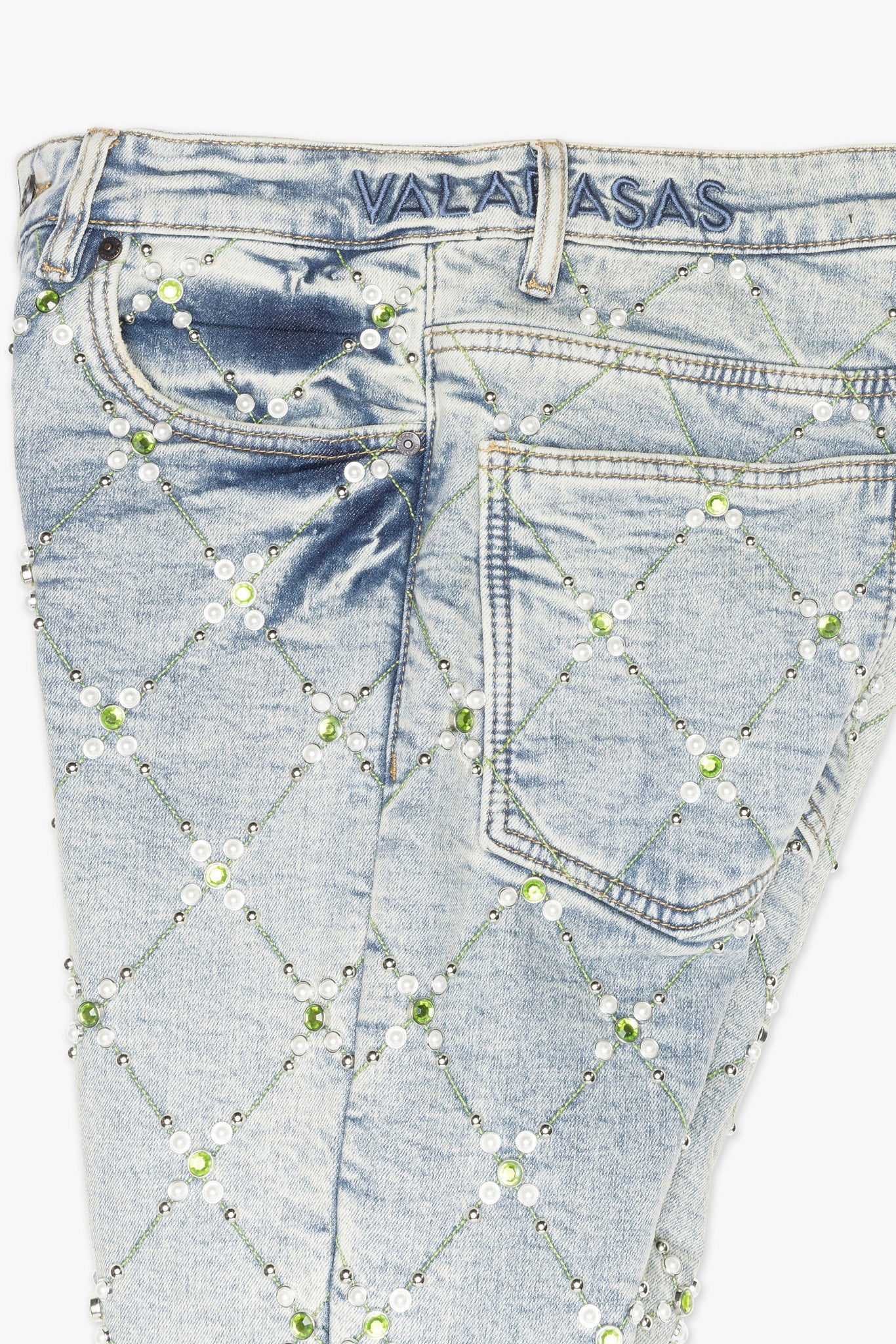 Pop Stacked Jean - Light Vintage Wash