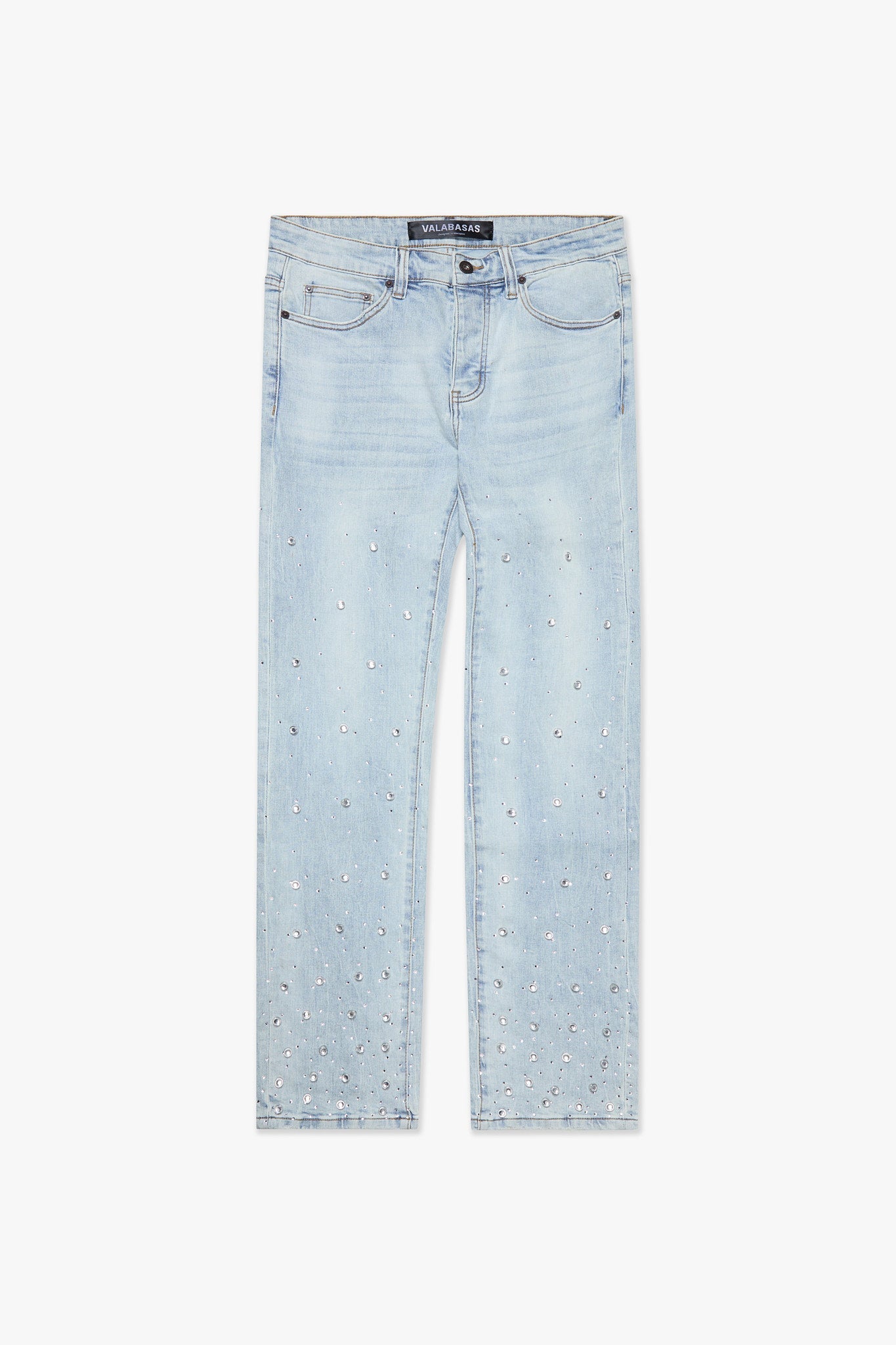 Prowl Straight Jean - Light Blue Wash