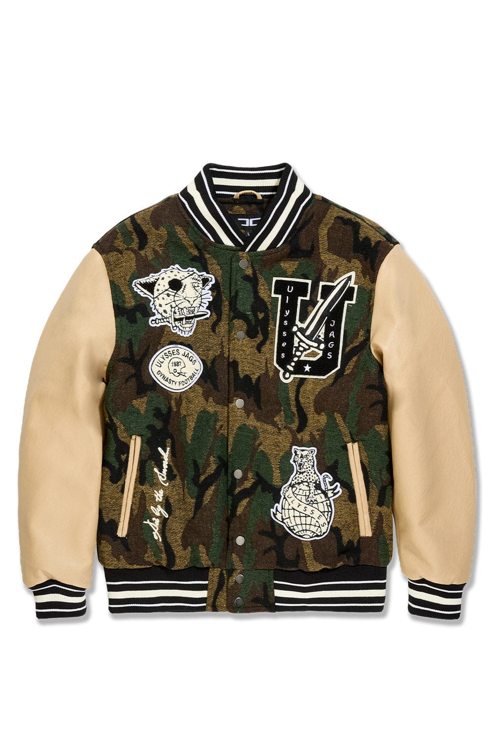 Varsity Jacket - Vintage Camo