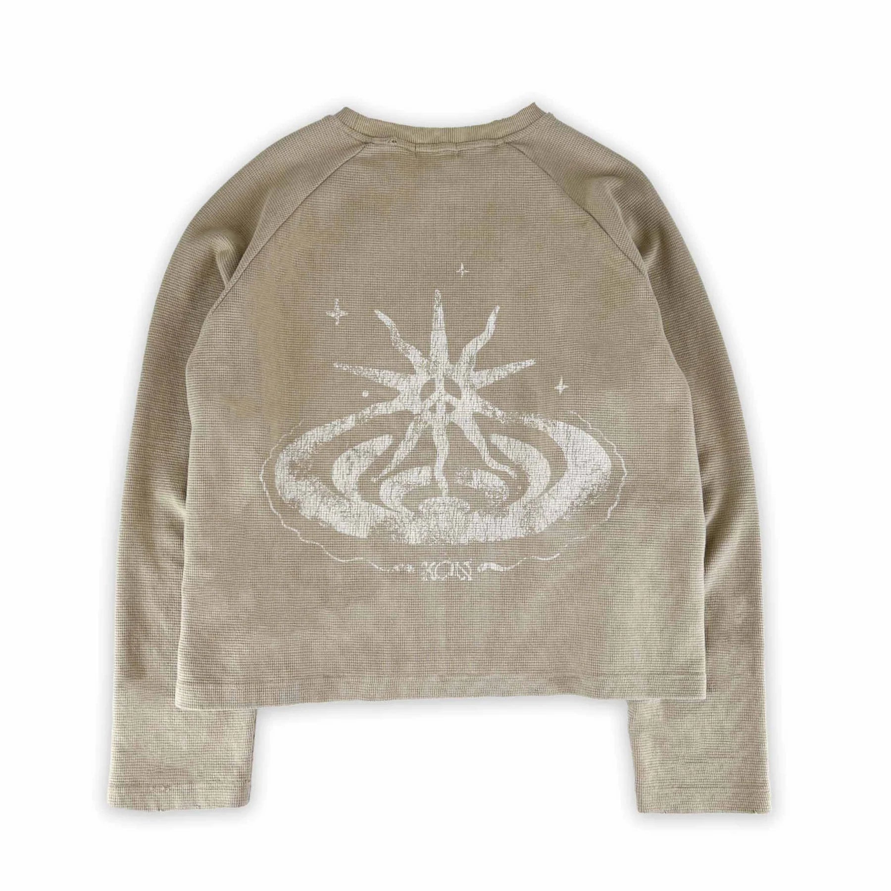 Perfect Mix Waffle Knit - Sand