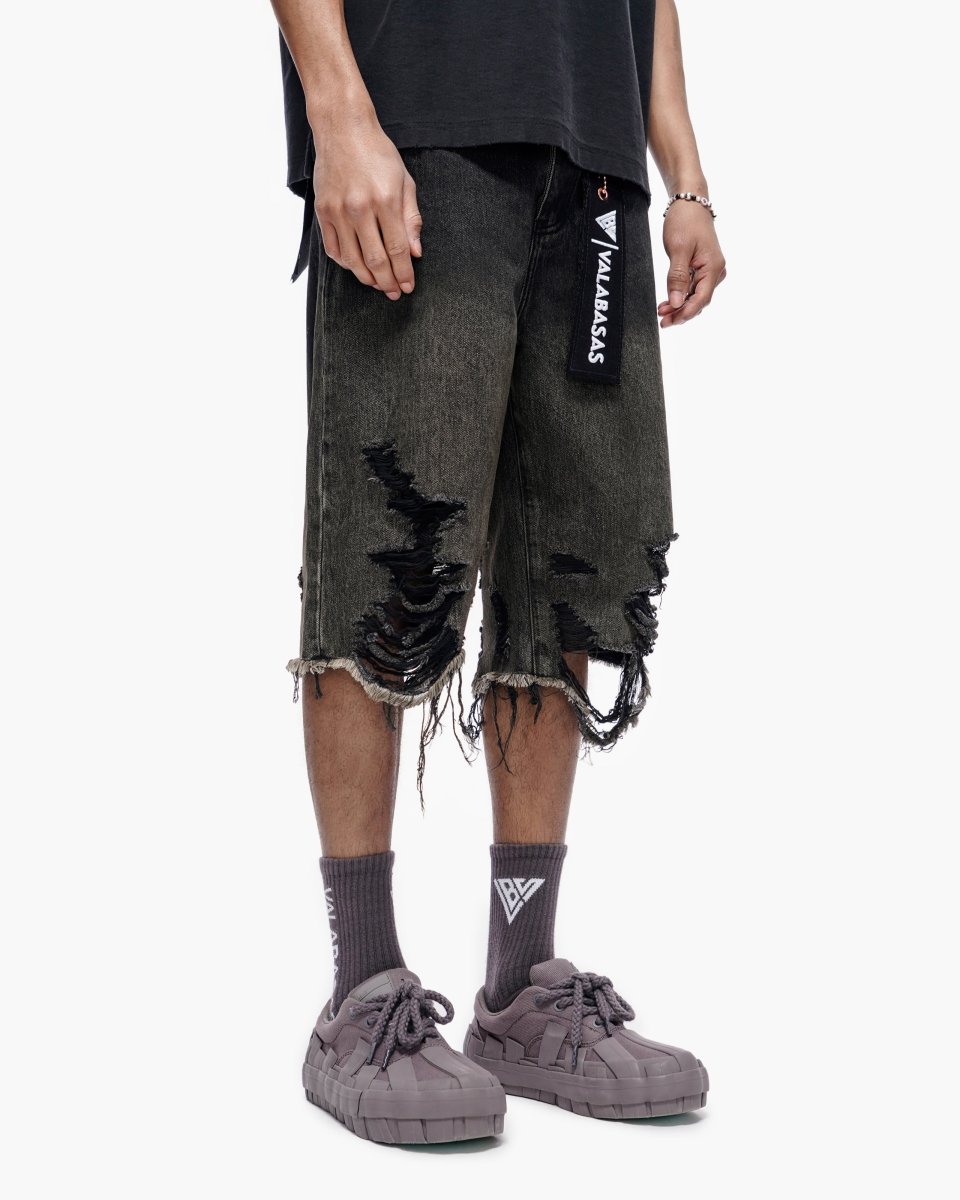 Iceland Shorts - Dark Grey Wash