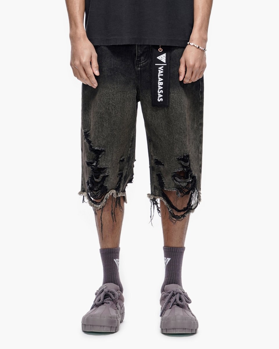 Iceland Shorts - Dark Grey Wash