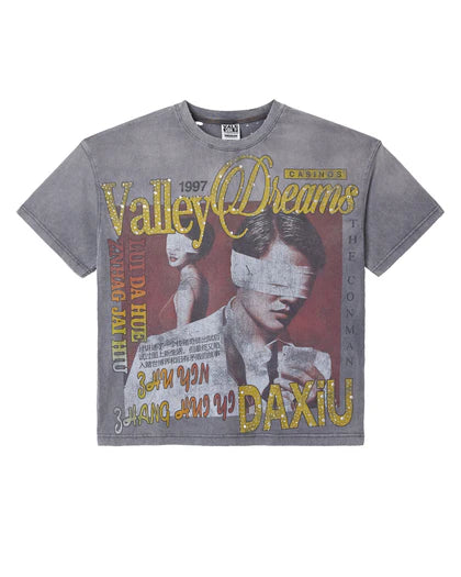 CASINO TEE - CHARCOAL