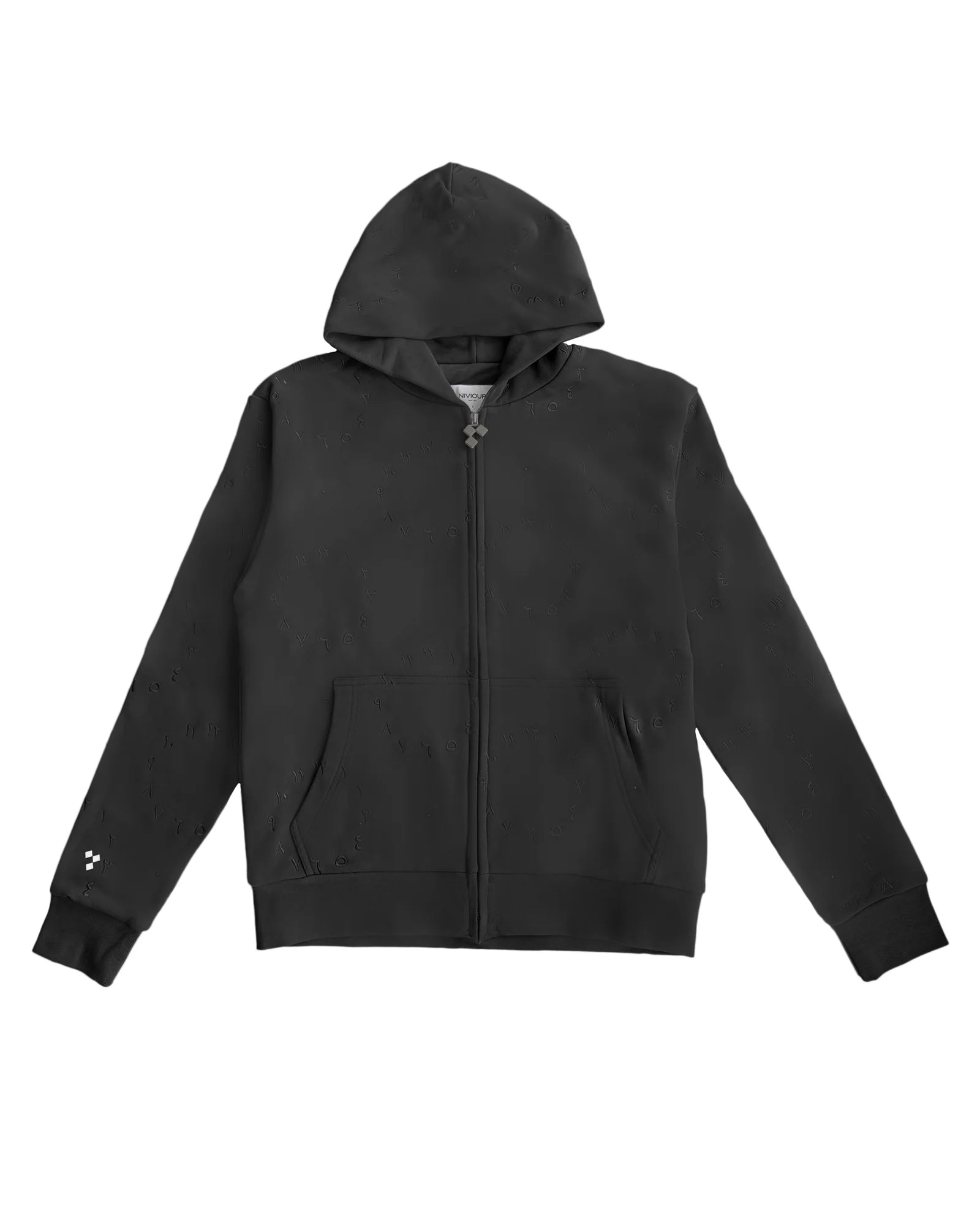 Niviour Timeless Zip-Up Sweatsuit - Black