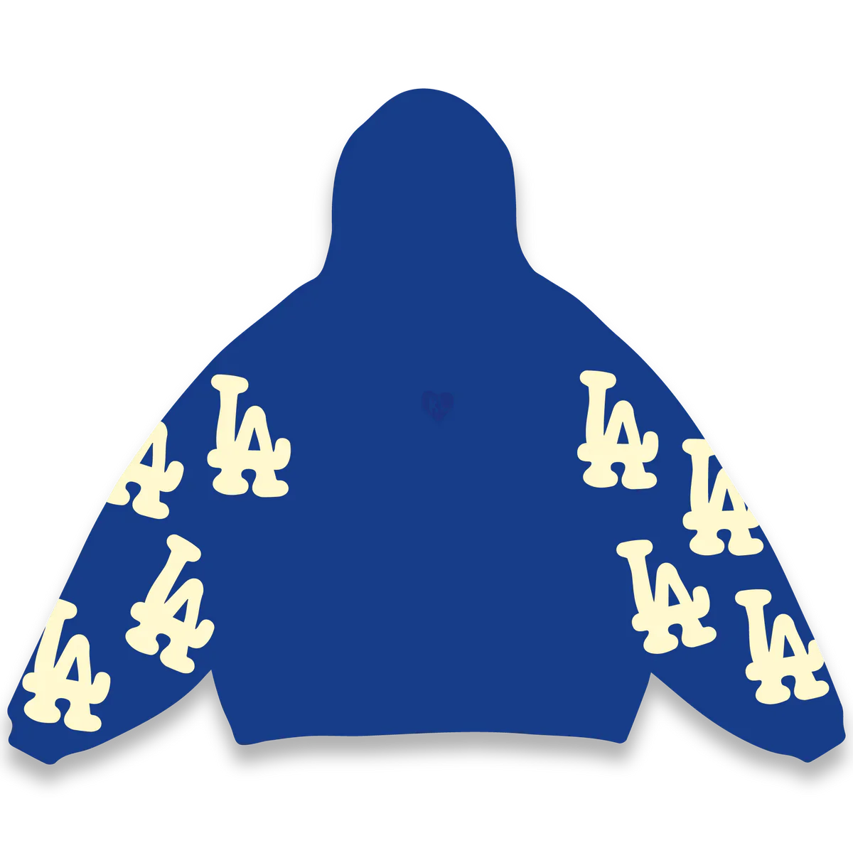 "Not LA" Scattered Hoodie - Royal Blue