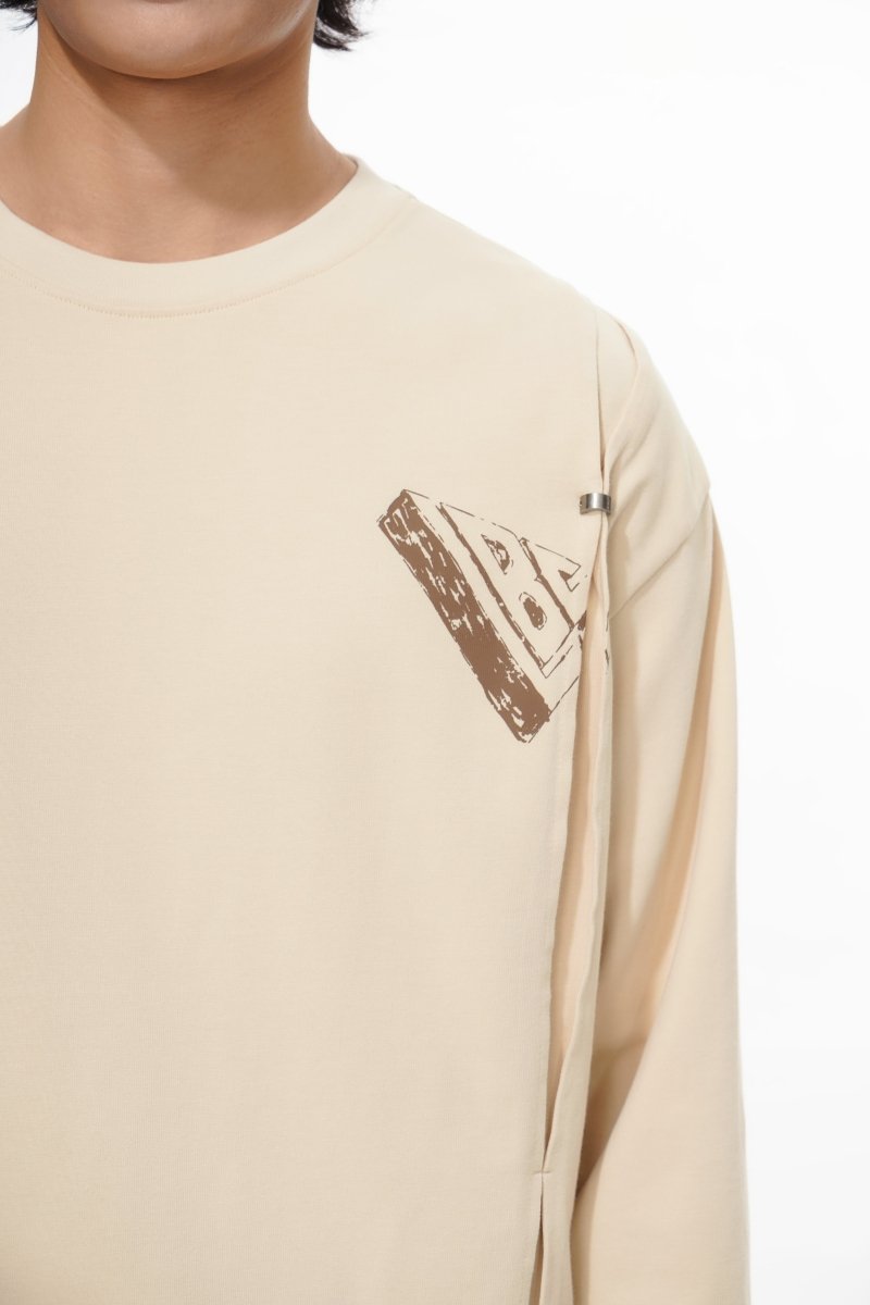 Piece LongSleeve - Pale Apricot