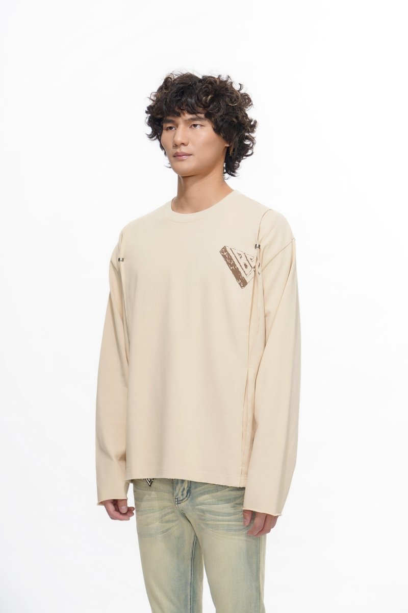 Piece LongSleeve - Pale Apricot