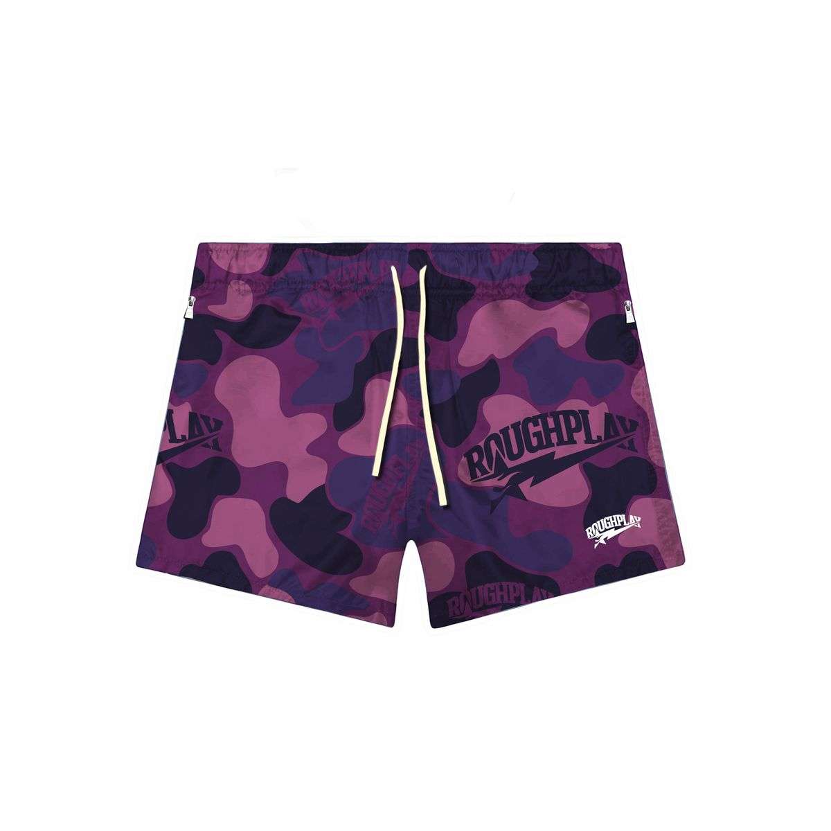 Roughplay Camo Shorts - Purple