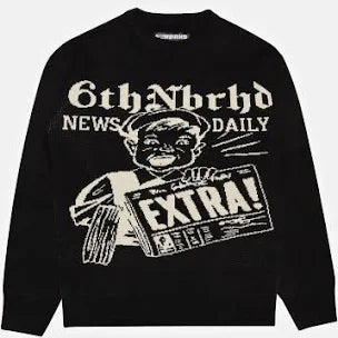 Media Sweater - Black