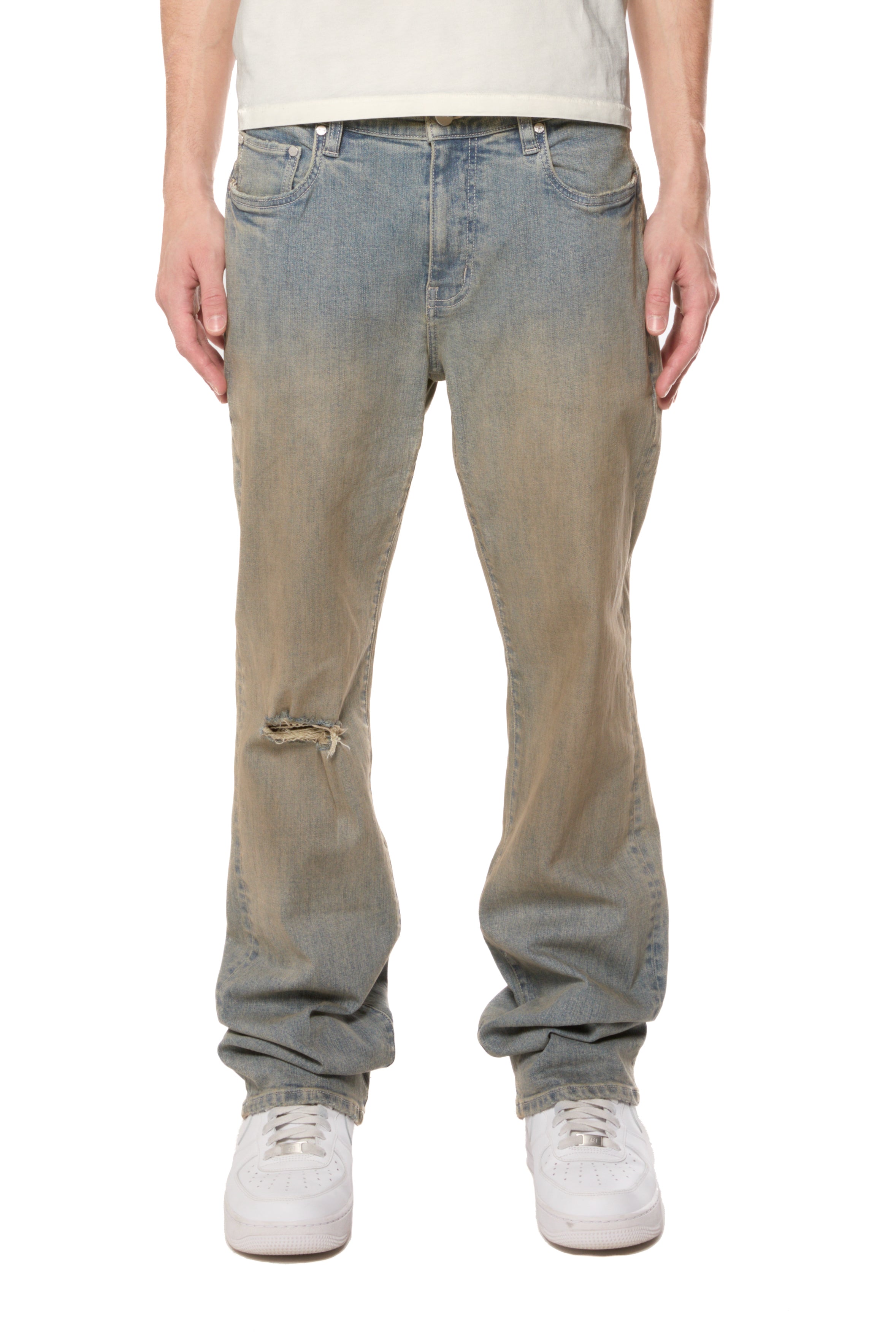 LLC Jean - Skinny Boot Dirty Rip - Mid Inigo