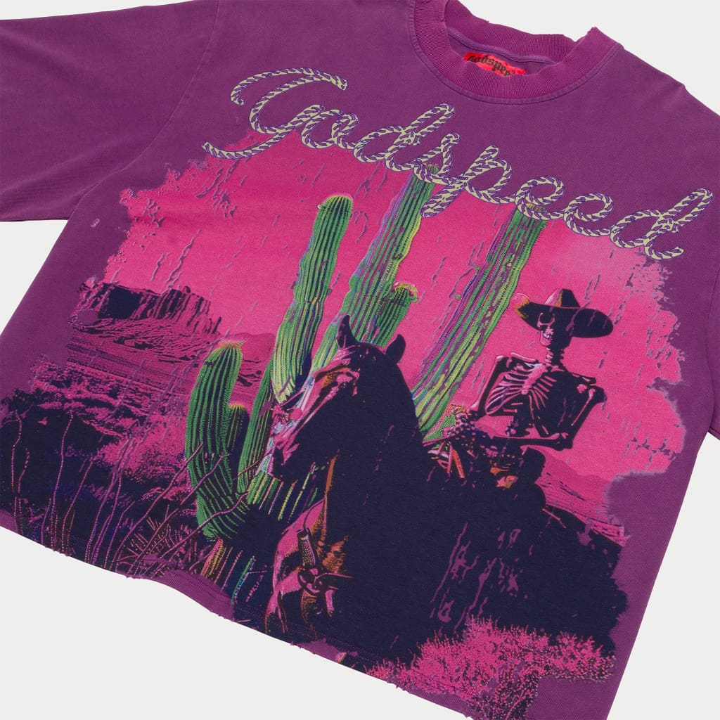 West World T Shirt - Purple